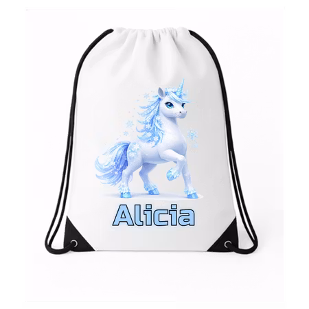 Personlig Gympapåse – Unicorn Is & snö