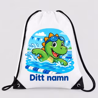 Gympapåse med simmande Dino