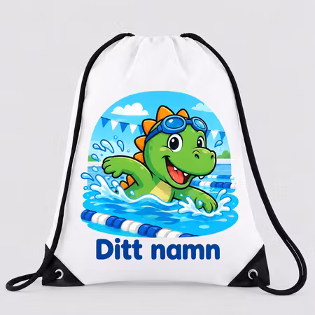 Gympapåse med simmande Dino