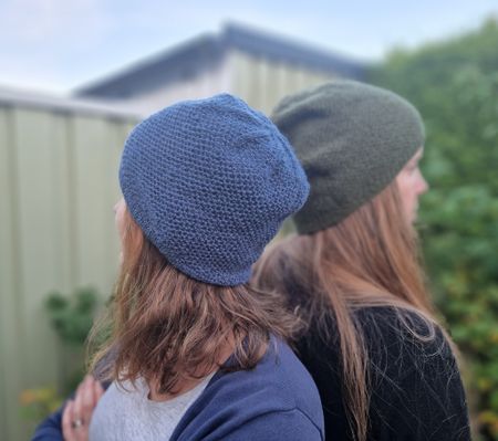 The Fluffy Pearl beanie
