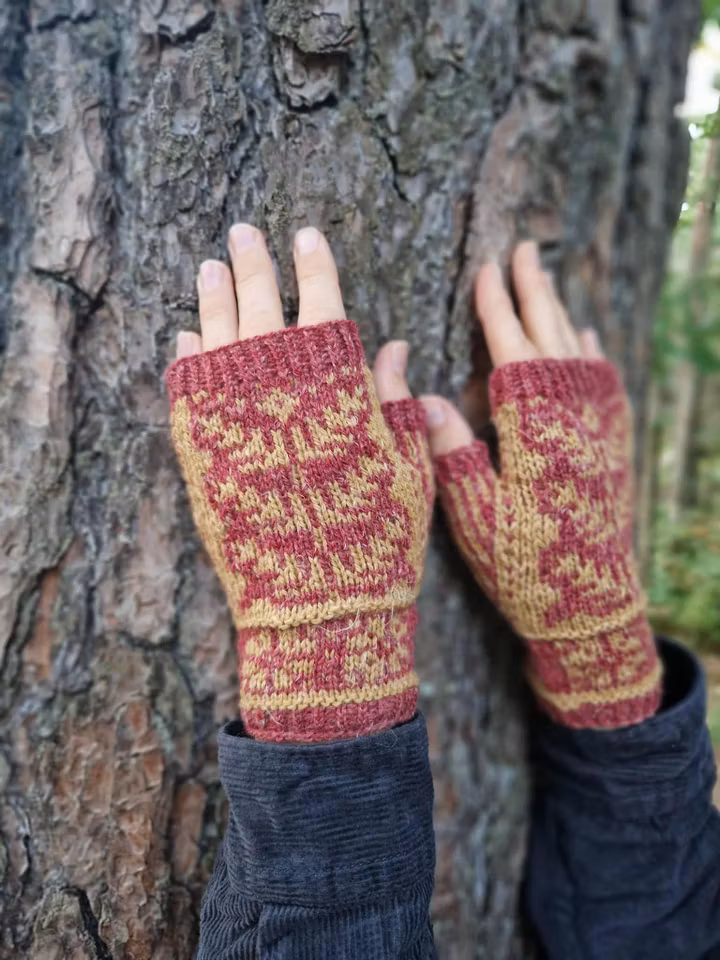 Halvvanten Vinterbarr