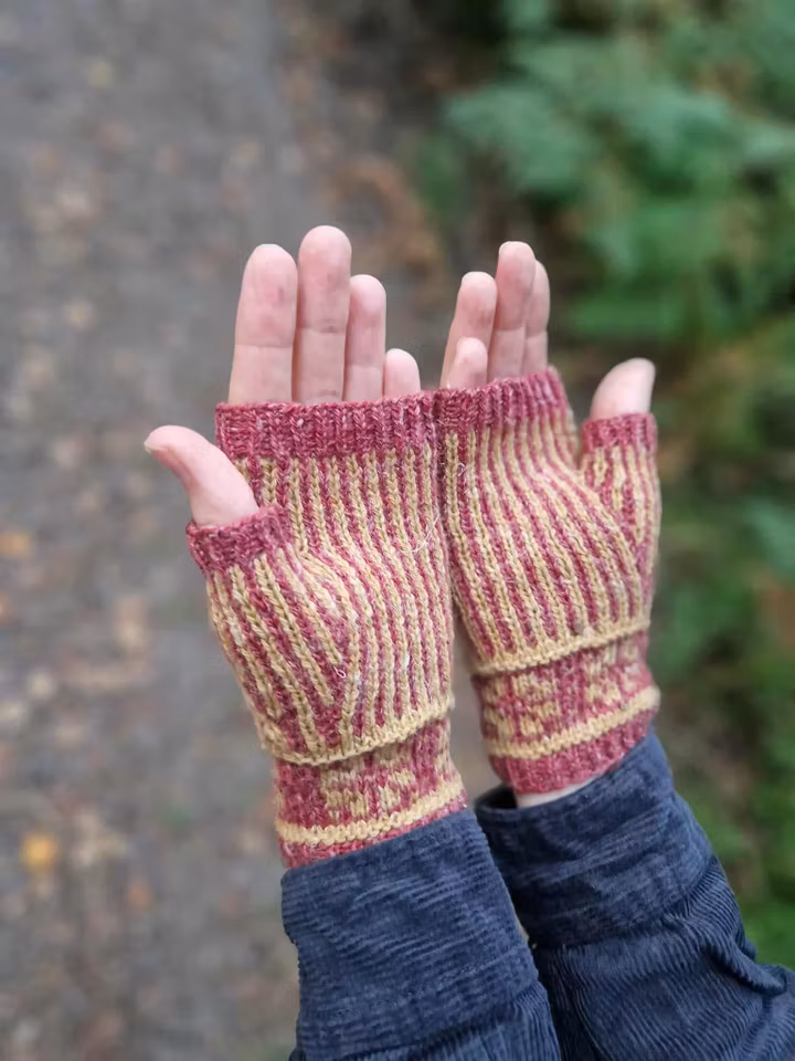 Halvvanten Vinterbarr