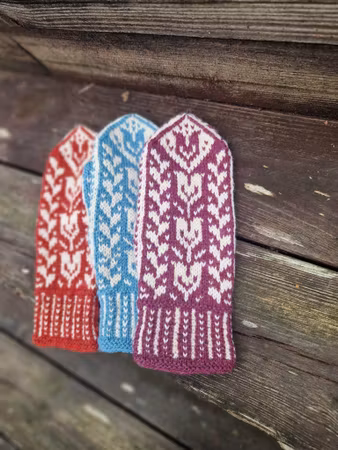 My Tulip mitts