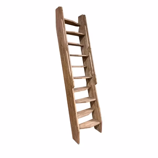 I lager. Lofttrappa i ek