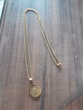 Halskjede medaljong