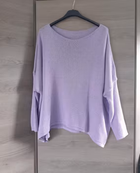 Genser i lavendel