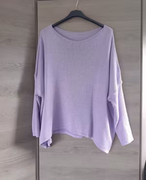 Genser i lavendel