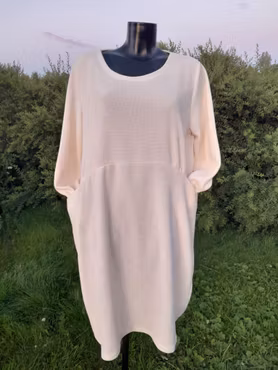 Midi chenille kjole