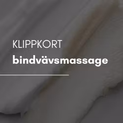 Klippkort Bindvävsmassage