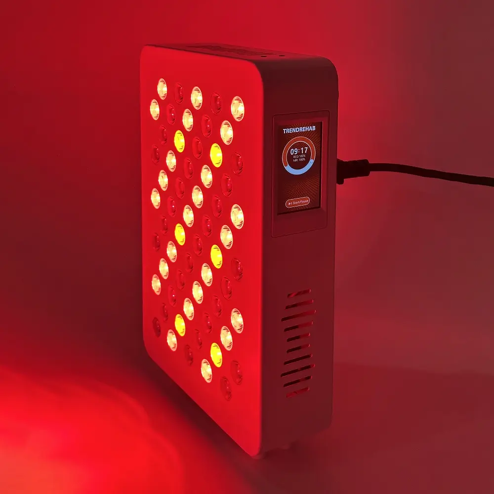 Rödljus- & frekvensterapilampa med TENS, EMS & NIR-ljus