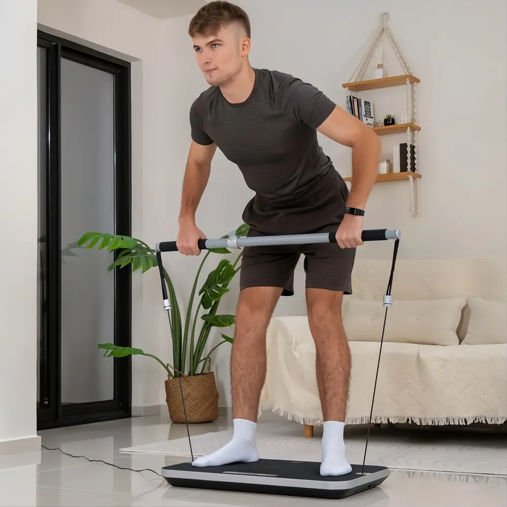 FlexiCore trainer - kompakt hemmagym för styrka, kondition och cirkulation