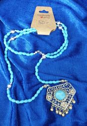 Turkost halsband