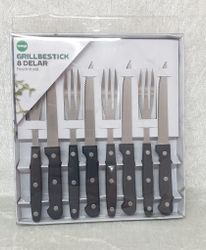 Grill bestick coop med 8 delar
