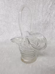 Glaskorg vintage