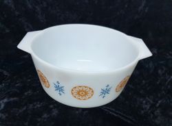 Ugnsform JAJ Pyrex Made in England Morningstar 1970 talet
