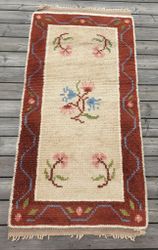Äldre rya matta 50 tal 150x75