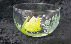 Jackie Lynd skål med citronfjäril