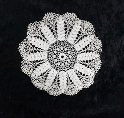 Broderad liten söt duk