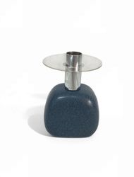 Höganäs Ljusstake med glas manschett