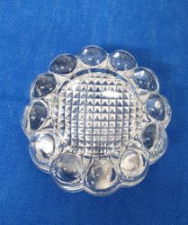 Ljusstake i glas. Retro