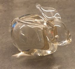 Glas kanin konstglas