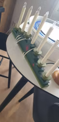 OSMA typ 37 EVA 60-tal advents ljusstake