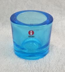 Iittala Marimekko ljuslykta 1 st  i turkost glas.