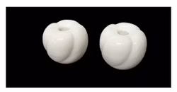 HÖGANÄS  ljus äpplen  7x7 cm 2 st