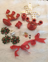 Blandade julsaker i påse se foto