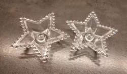 Söta stjärn ljusstakar  2 st