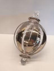 Större juldekoration i glas