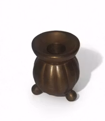 Mässings ljusstake (ovanlig)