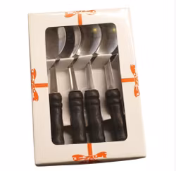 Glögg skedar 4 st i ask svarta