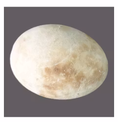 Matt marmor ägg med gulton