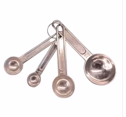 Mått set metall 4 delar