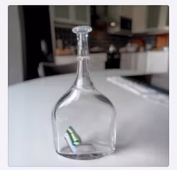 Flaska/vas  "Rainbow" Bertil Vallien