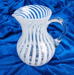 Kanna i glas  spinn 12,5 cm hög