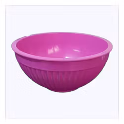 Lila melamin skål RICE 21,5 cm dia