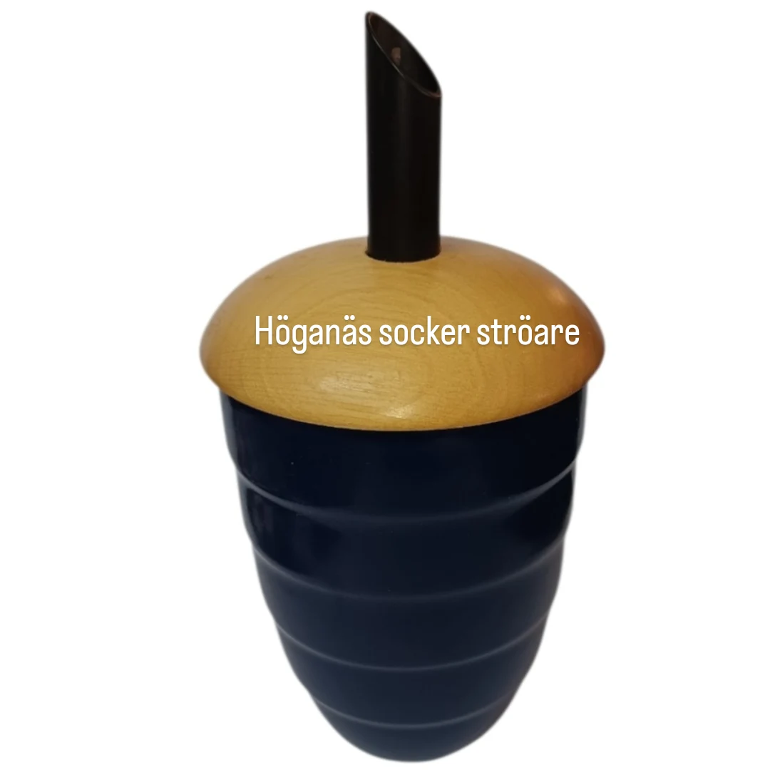 Höganäs Java blå randig socker ströare