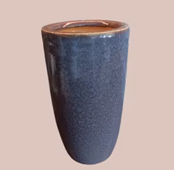 Hög kruka lila 26 cm hög