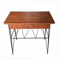 Stilrent Vintage Hallmöbel/sängbord i teak 5/60-tak retro