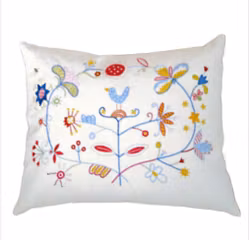 IKEA Alfhild Fågel 2 st kuddfodral
