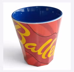 "Ballerina" melaminmugg. Svensk klassiker!