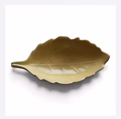 Gult löv 17X9 cm