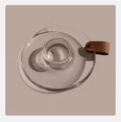 Glas ljusstake Homegaard- Maria Berntsen