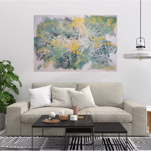Abstrakt maleri 100x150