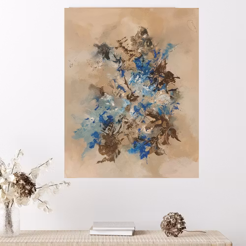 Abstrakt maleri 80x100