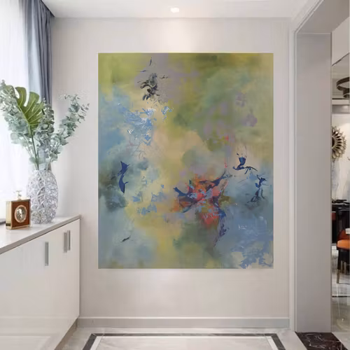 Abstrakt maleri 100x120