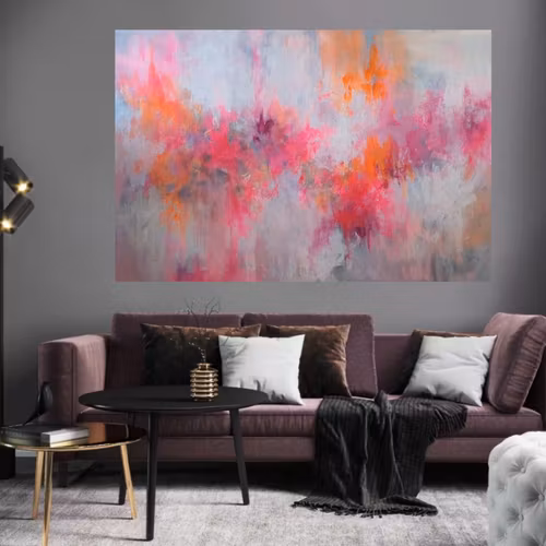 Abstrakt maleri 100x150