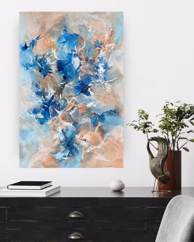 Nr. 4 Abstrakt maleri 80x120
